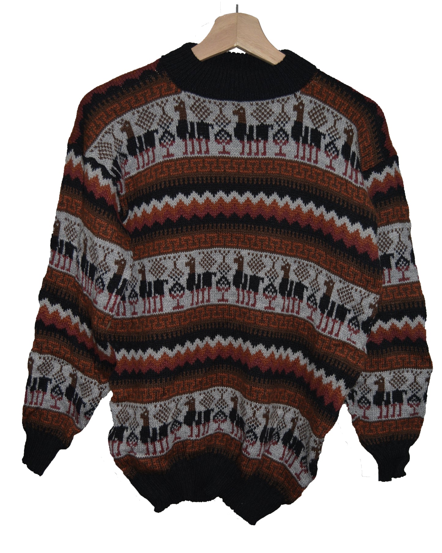 COLORADO Pullover Schwarz-Erde