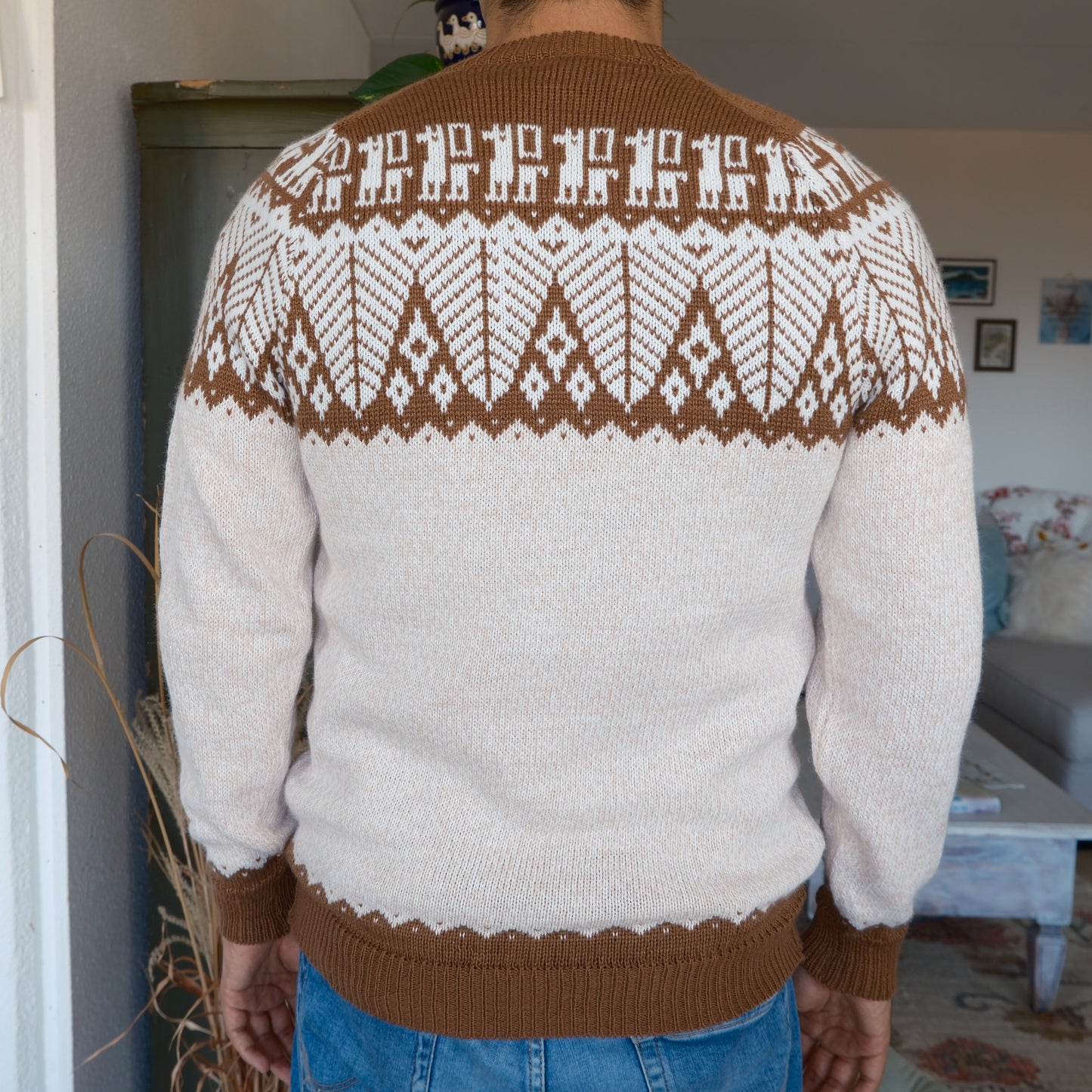 SELVA Pullover Beige
