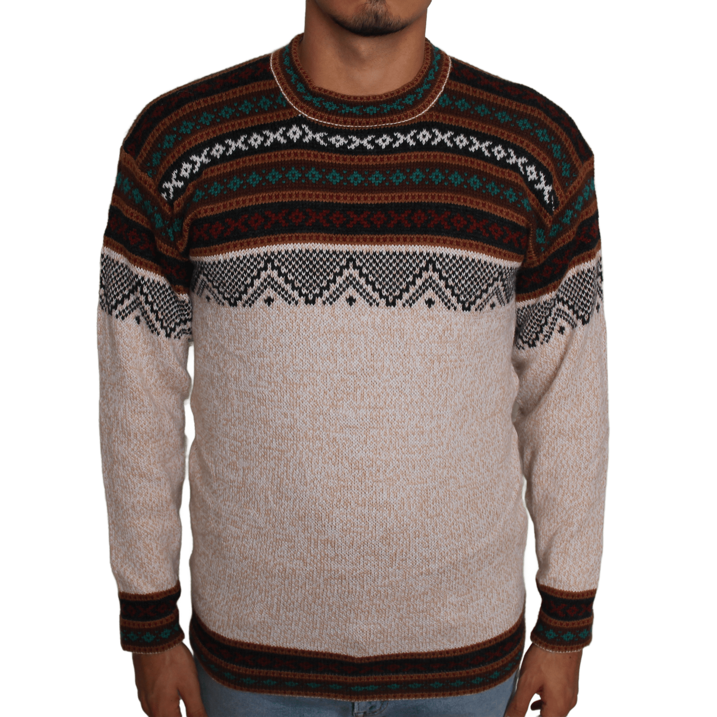 TUNICA Pullover Beige