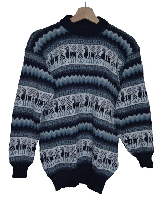 COLORADO Pullover Blau