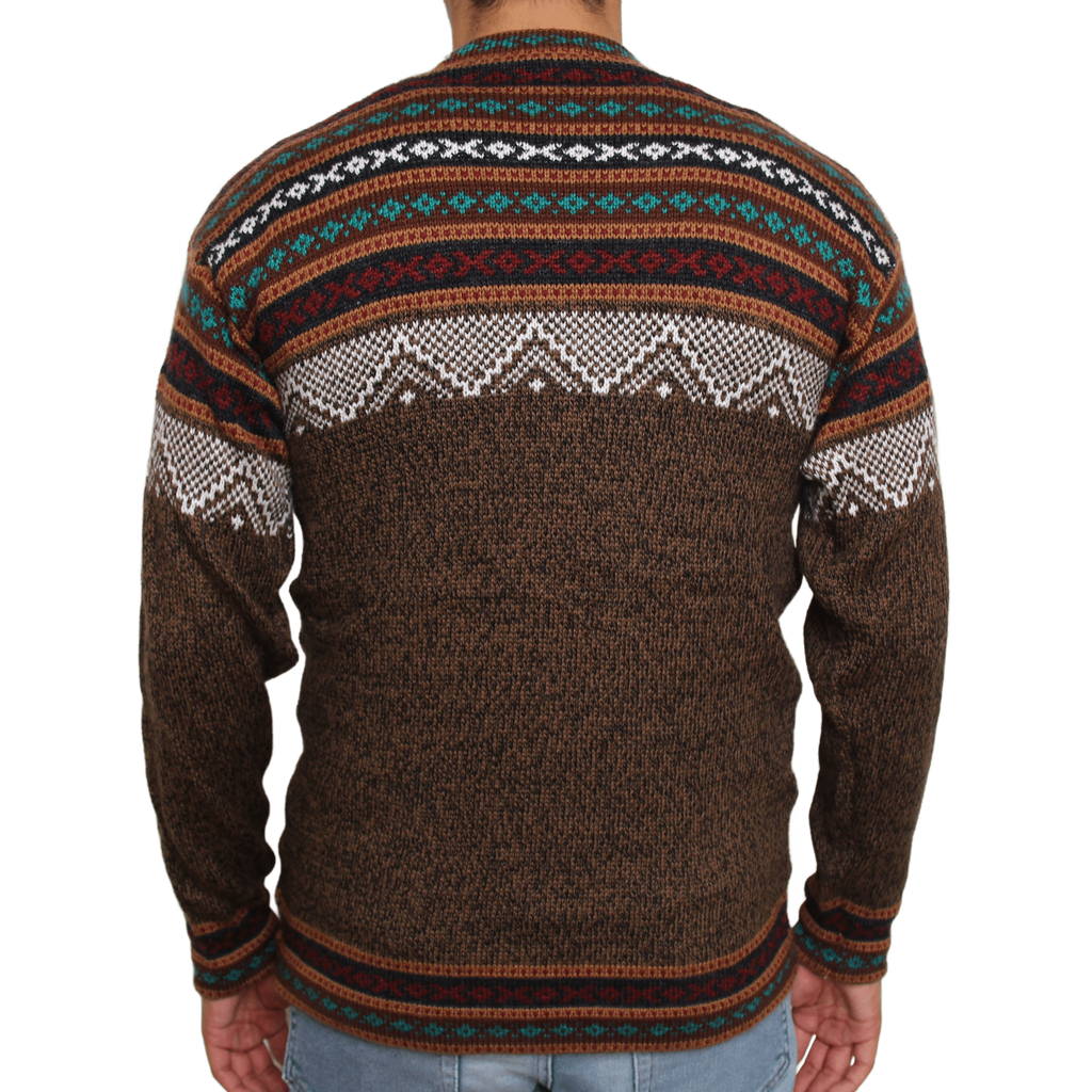 TUNICA Pullover Braun