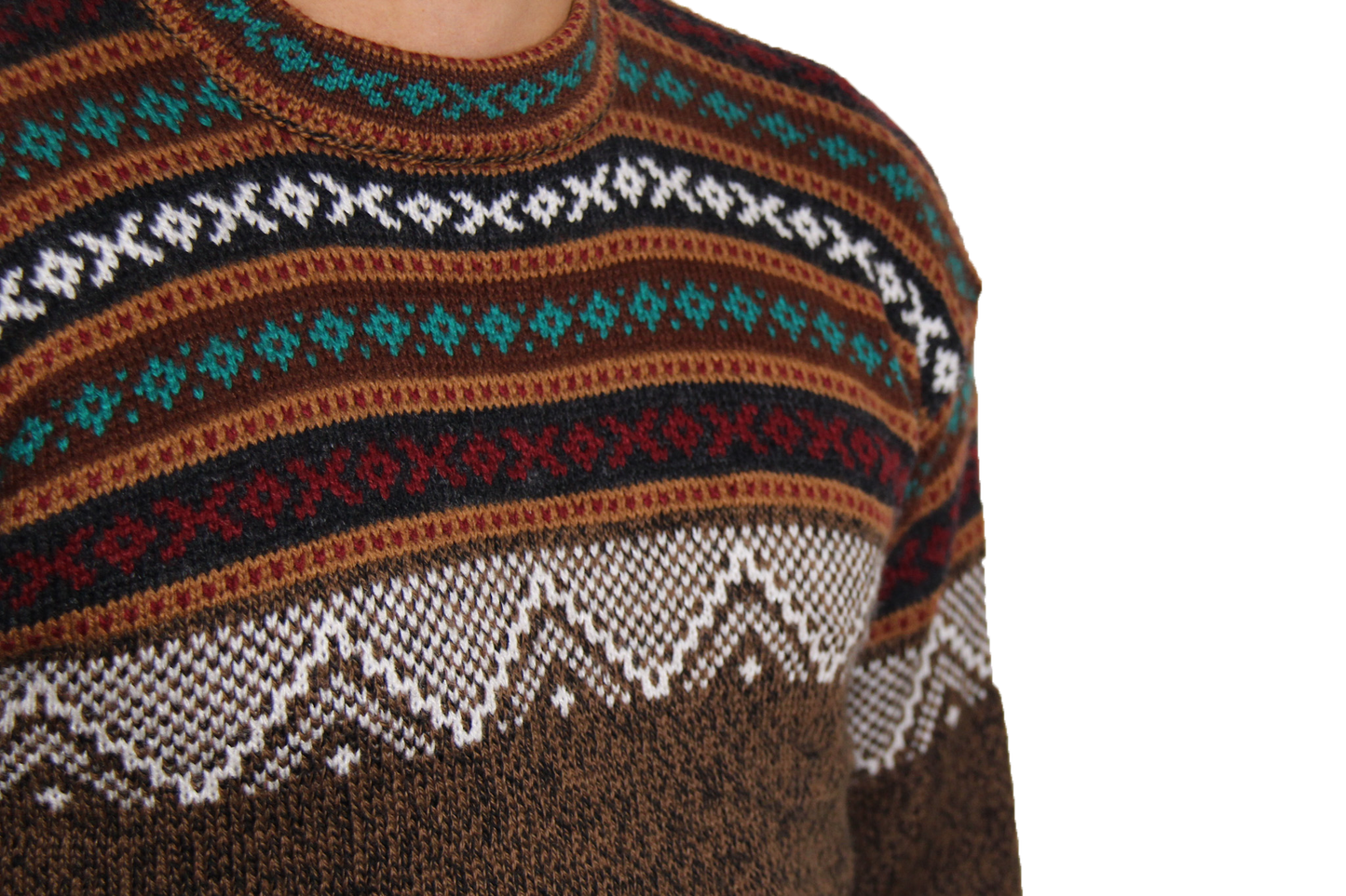 TUNICA Pullover Braun