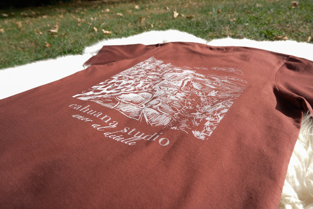 T-Shirt Design "mujer indígena"