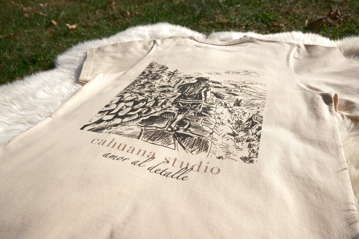 T-Shirt Design "mujer indígena"