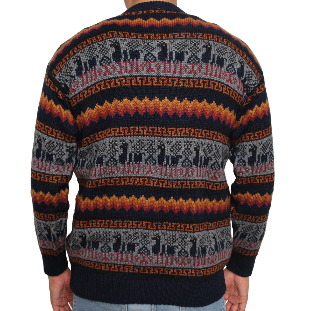 COLORADO Pullover Dunkelblau-Feuer