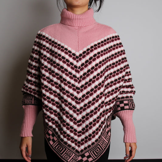 PONCHO Cape Rosa (exklusiv)