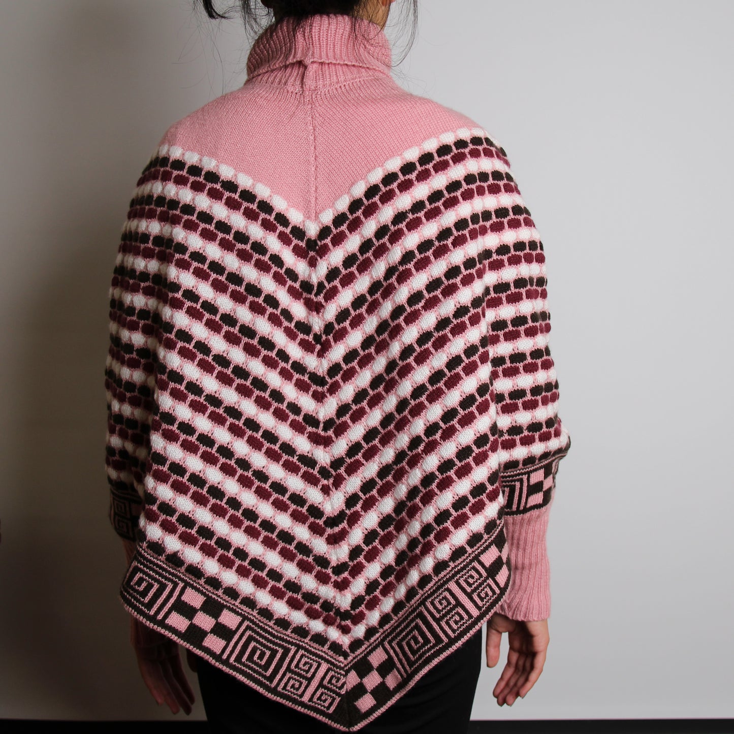 PONCHO Cape Rosa (exklusiv)