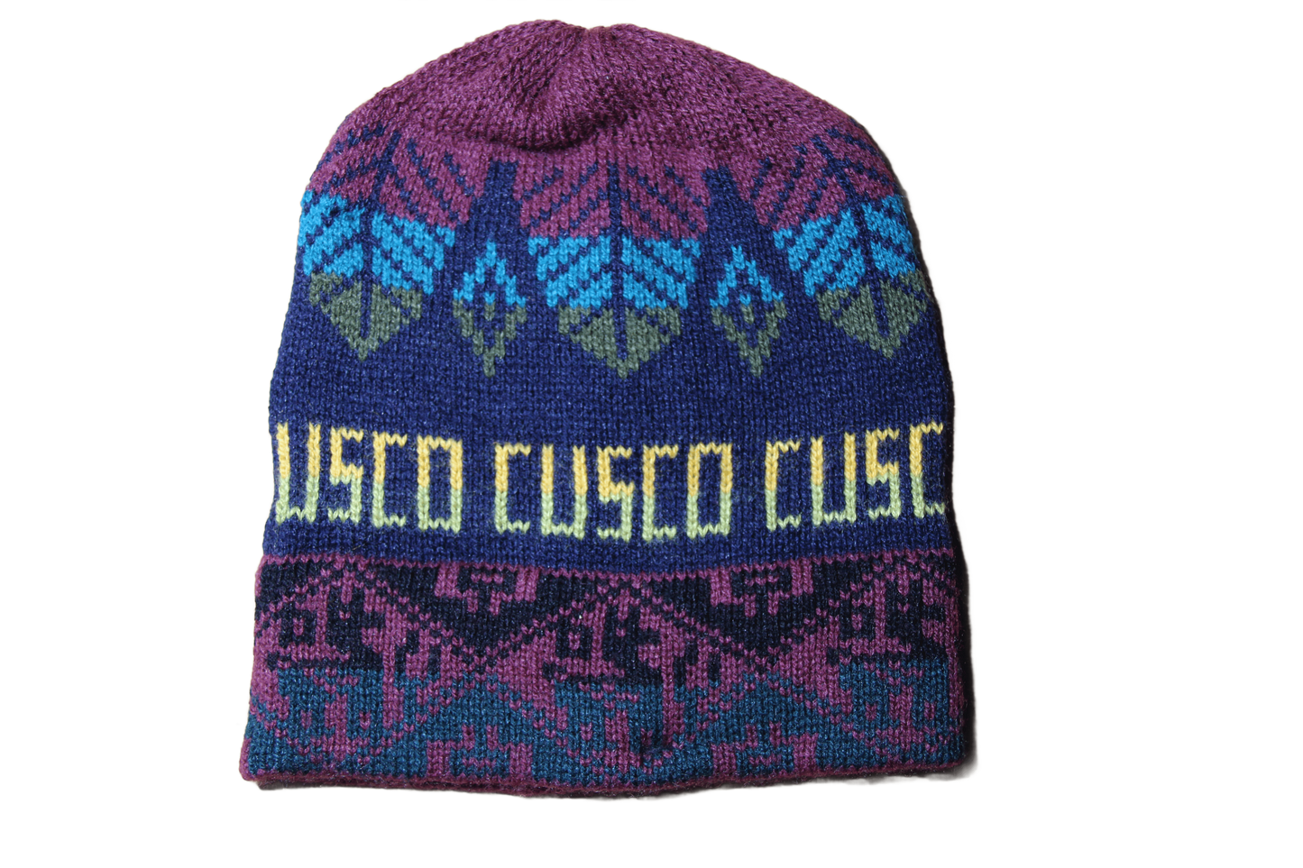 GORRO Mütze Magenta-Blau (exklusiv)