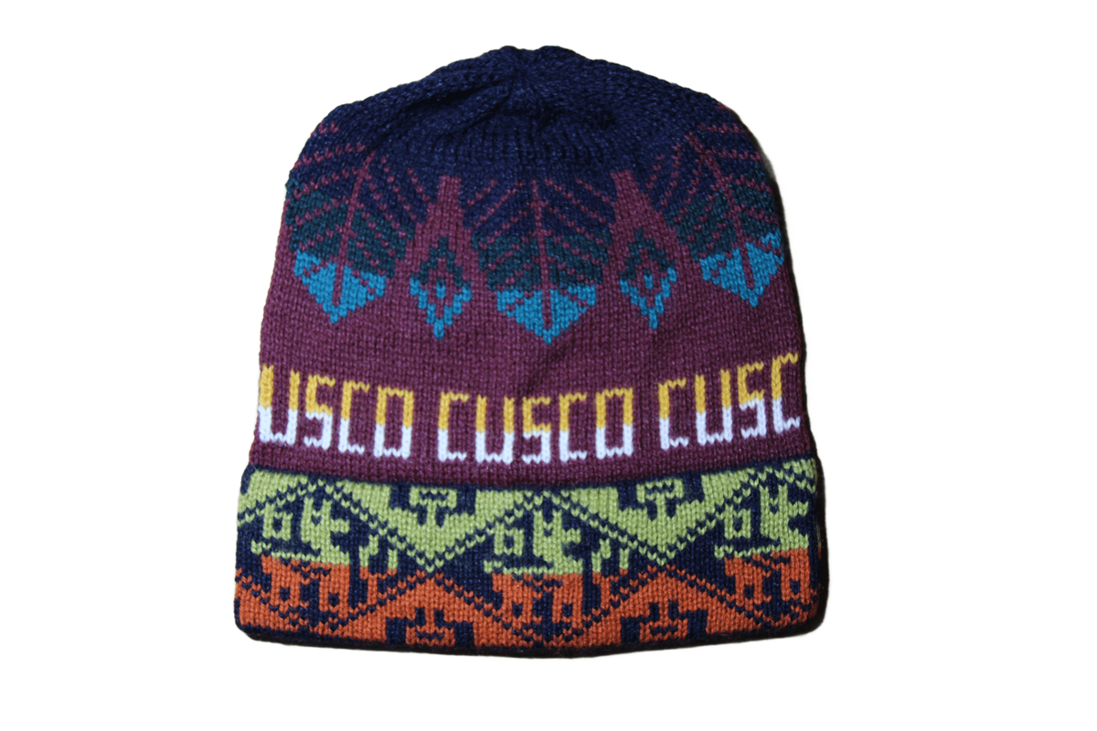 GORRO Mütze Blau-Magenta (exklusiv)