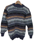 COLORADO Pullover Blau-Gold