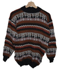 COLORADO Pullover Schwarz-Erde
