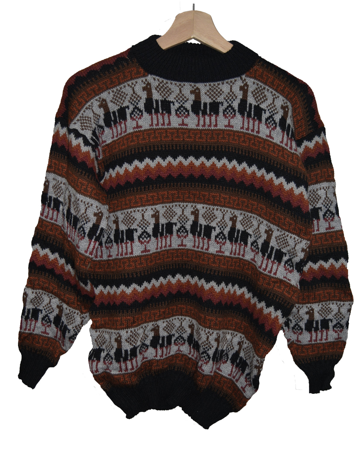 COLORADO Pullover Schwarz-Erde