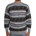 COLORADO Pullover Silber-Blaustich