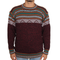 TUNICA Pullover Weinrot