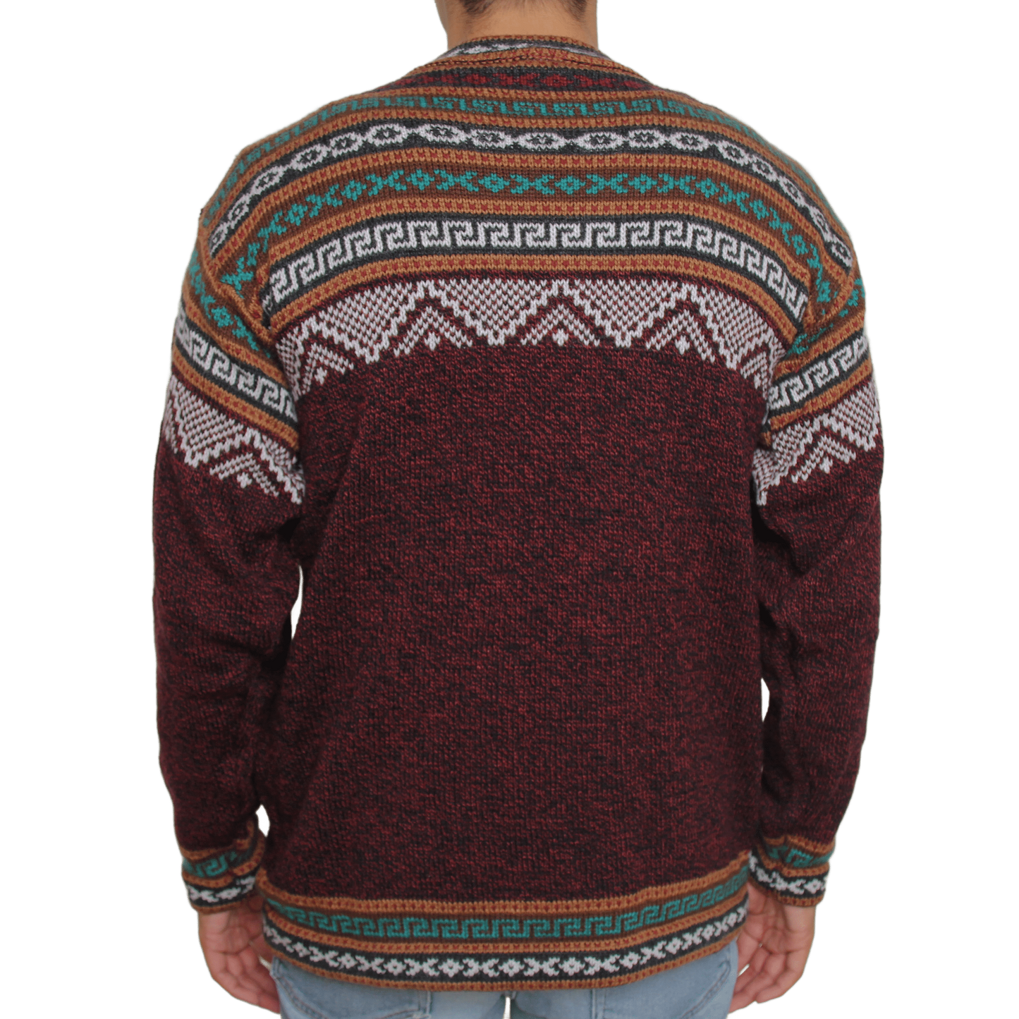 TUNICA Pullover Weinrot